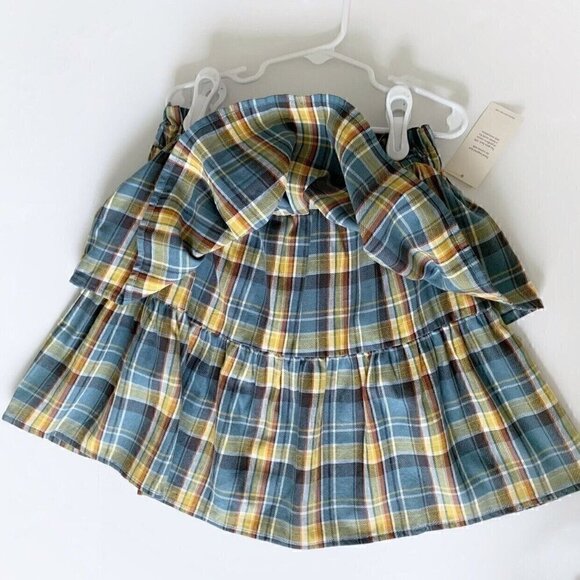 NWT Tea Collection Girl Tiered Plaid Skirt 10 Years 12 Years 14 Years - Picture 7 of 7